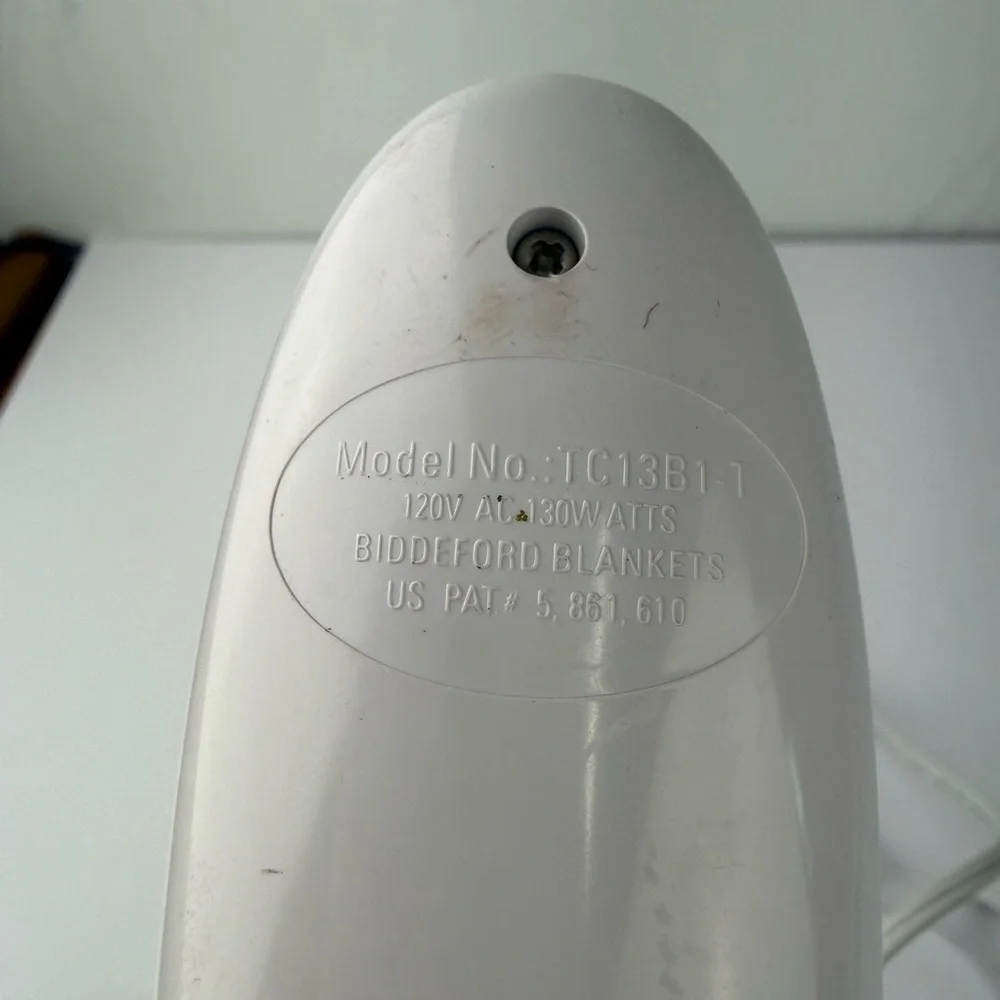 Biddeford TC13B1-T Electric Blanket Controller 4Plug Power Cord Cable Remote
